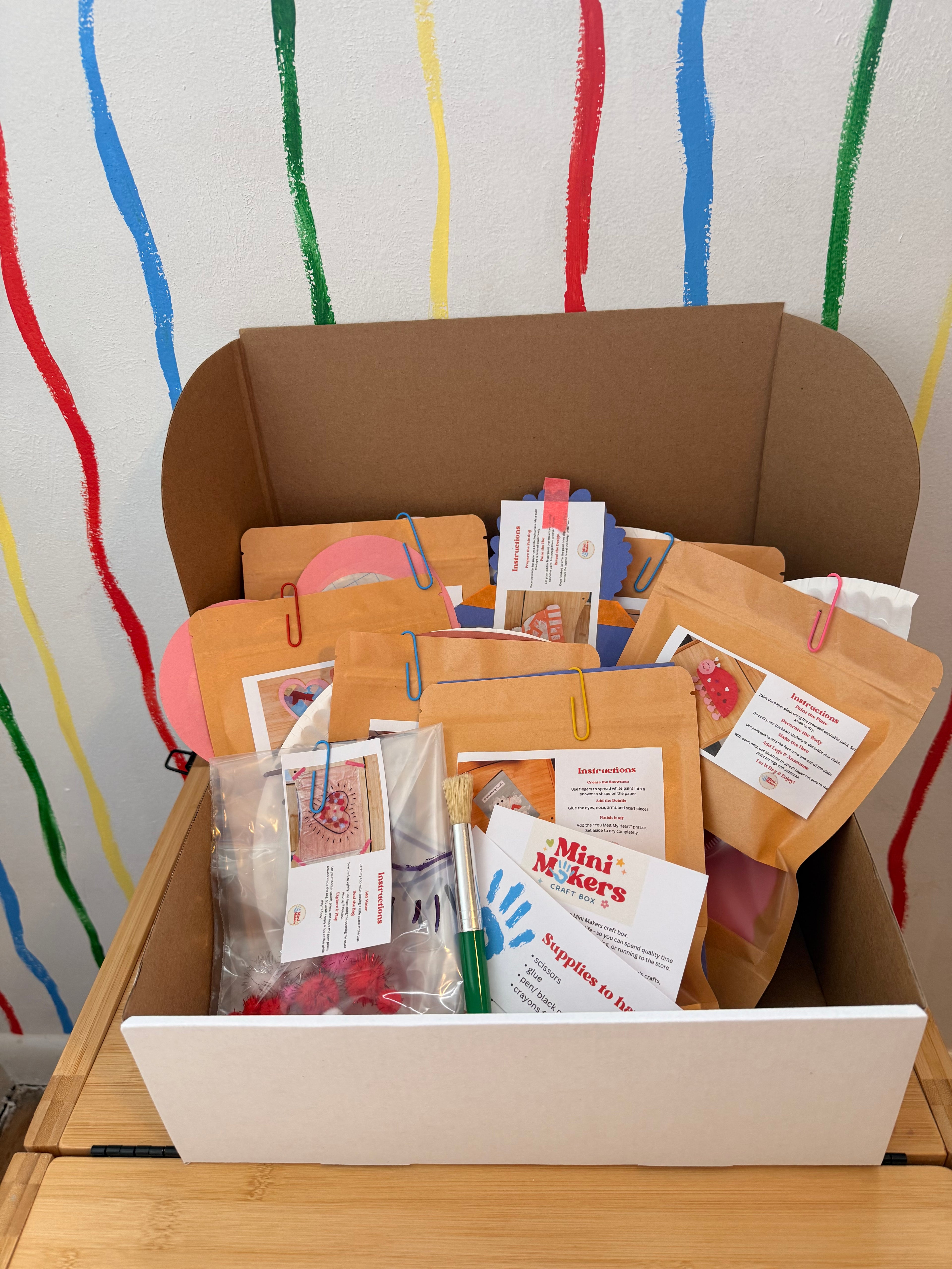 February Toddler Craft Box