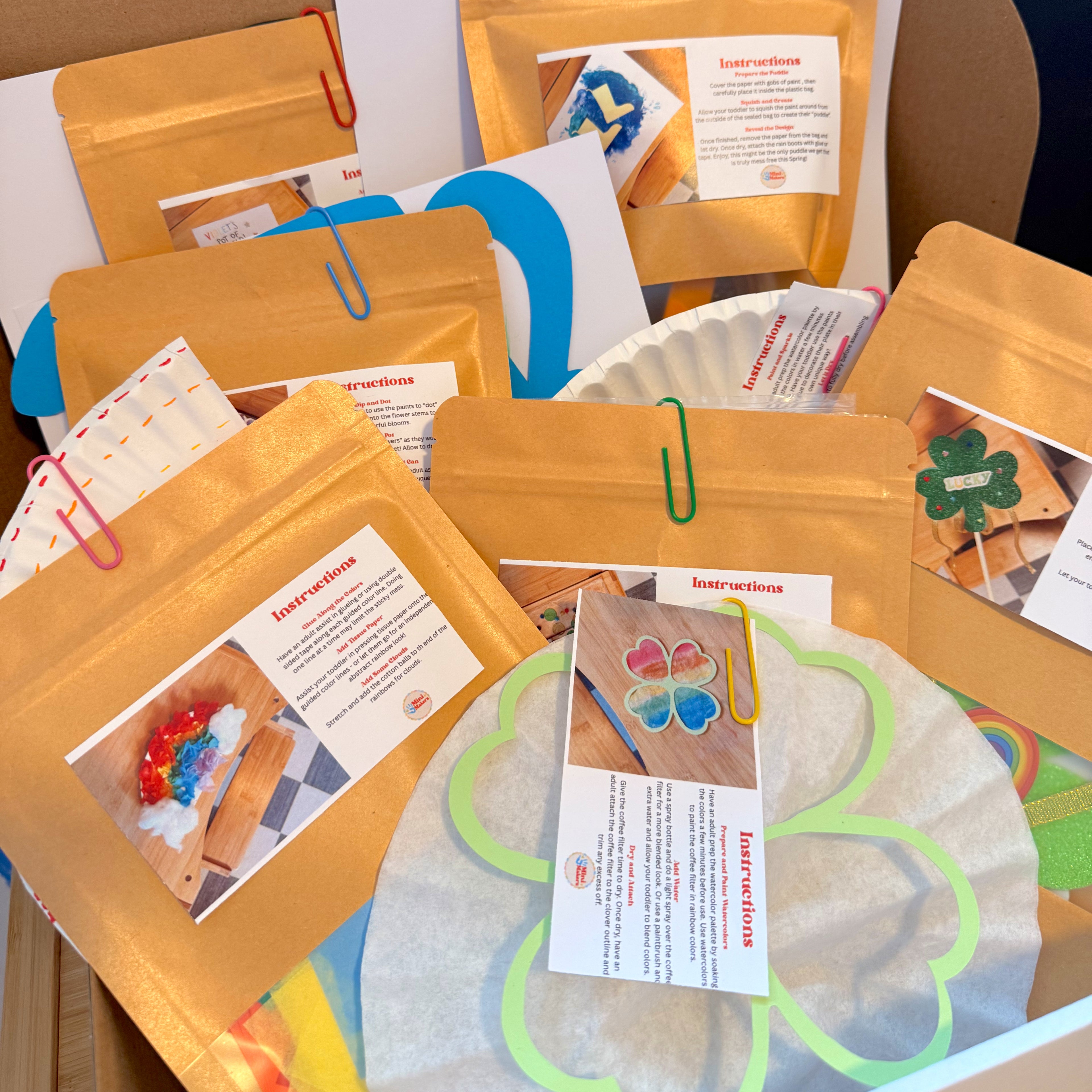 March Toddler Craft Box