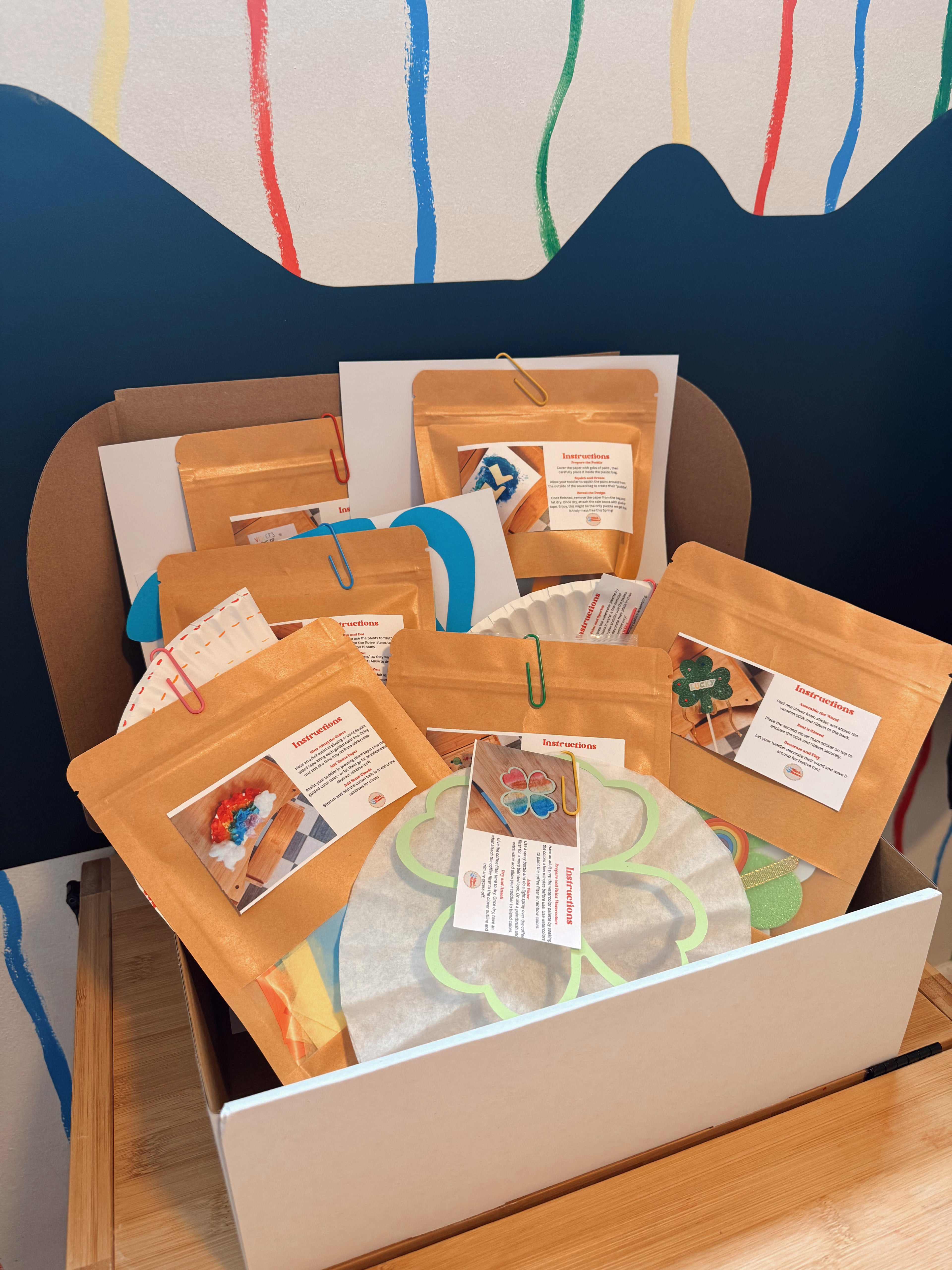 March Toddler Craft Box